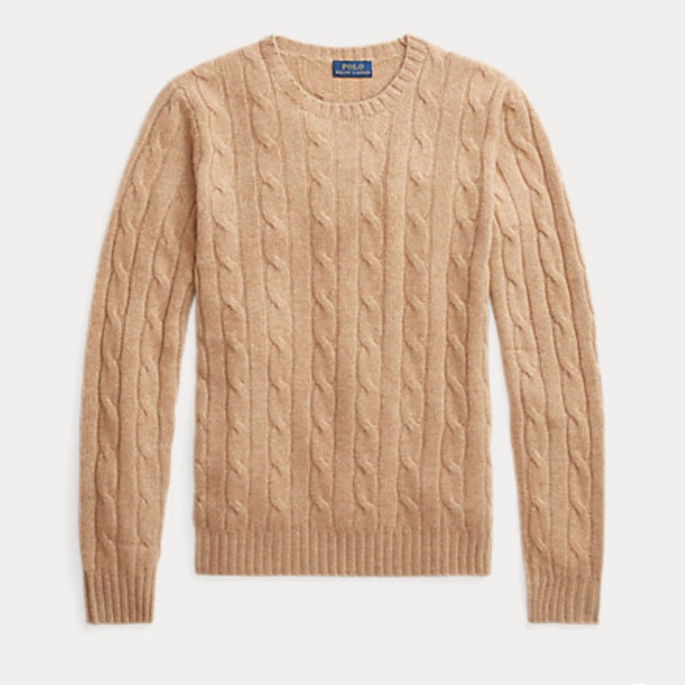 Polo Ralph Lauren Cable-Knit Cashmere Sweater